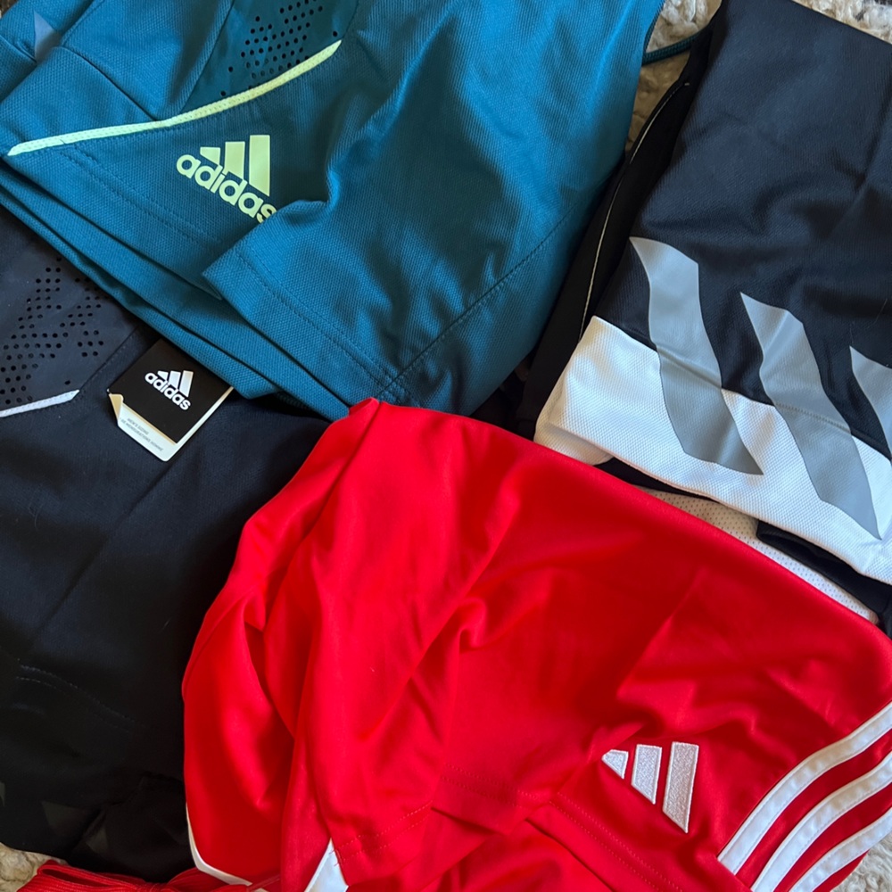 *Adidas Athletic Shorts - Assorted Sizes, Lot of 4 Pairs, NWT - Picture 10 of 15
